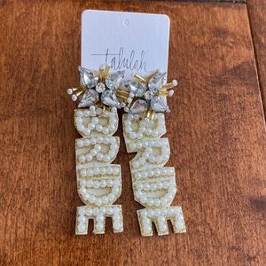 Beaded Bride Earrings